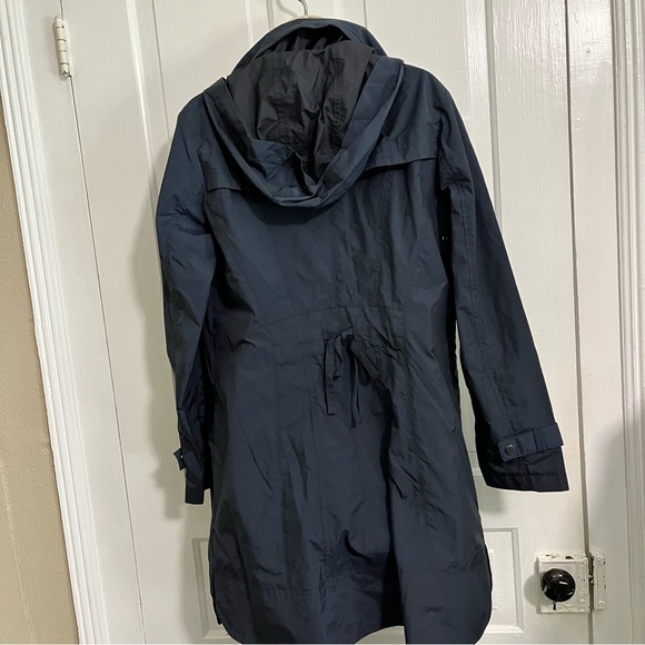 Cole Haan Packable Rain Jacket Navy Women’s Medium K2 - Picture 3 of 8